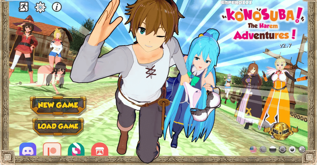 日式SLG【为美好的世界献上祝福:后宫大冒险】v2.7a 汉化版 PC+安卓 2G-七七游报