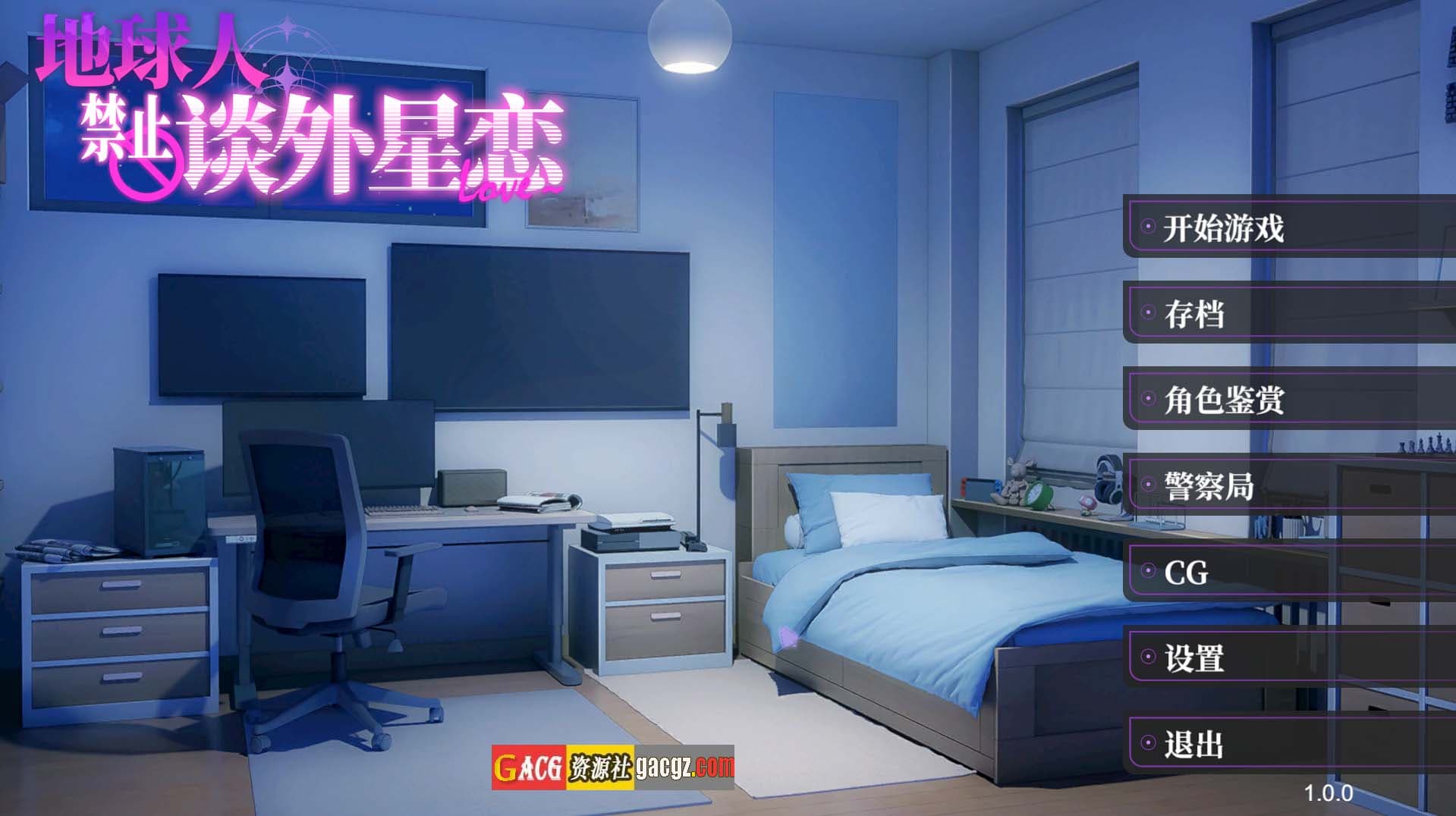 【亚洲风SLG/动态】地球人禁止谈外星恋 No Alien Dating Allowed! 官方中文步兵版【新作/PC/4.22G】-七七游报