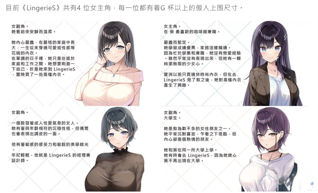 《LingerieS》官方中文安卓版：性别倒错叙事与沉浸式SLG体验-七七游报