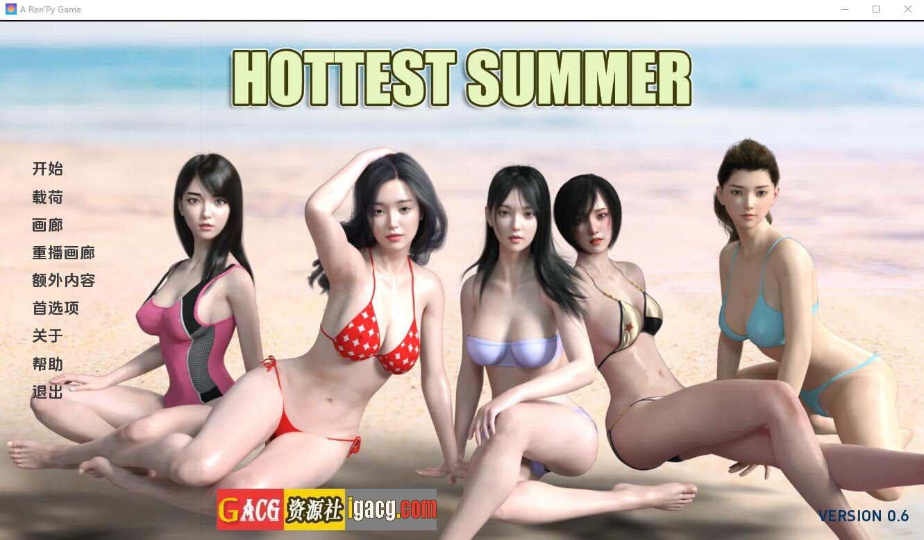 【欧美SLG/汉化/3D】最热的夏天Hottest Summer [v0.6] 汉化版【PC+安卓/1.3G/更新】-七七游报