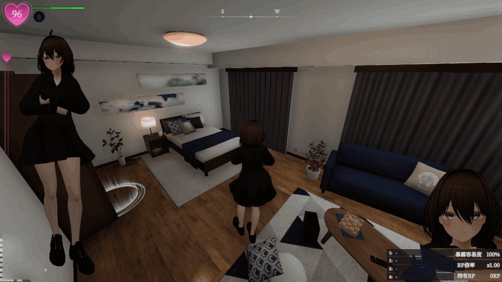 《隐秘曝光 真奈美小姐的偷偷行动》Demo版：3D动态SLG官中新作尝鲜-七七游报