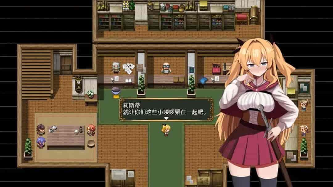 《女冒险者莉丝蒂与波奇诺村》v1.0安卓汉化版：动态战斗与开放世界RPG体验-七七游报