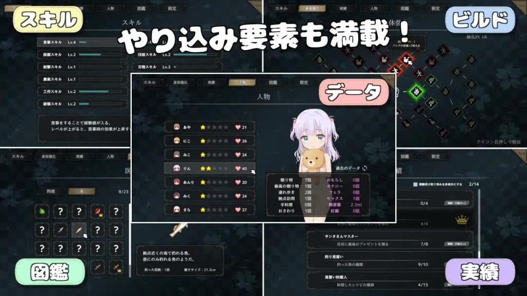 荒岛求生记:少女们的冒险 v1.0.0 – RPG生存模拟游戏完整汉化版发布-七七游报