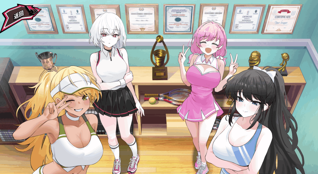 《Tennis Angels EX 官方中文版》评测:动态互动SLG的极致体验-七七游报