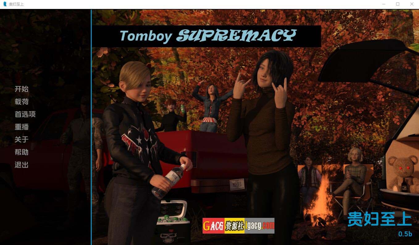 【欧美SLG/汉化/动态】假小子至上 Tomboy Supremacy-0.5b 汉化版【PC+安卓/2.5G】-七七游报