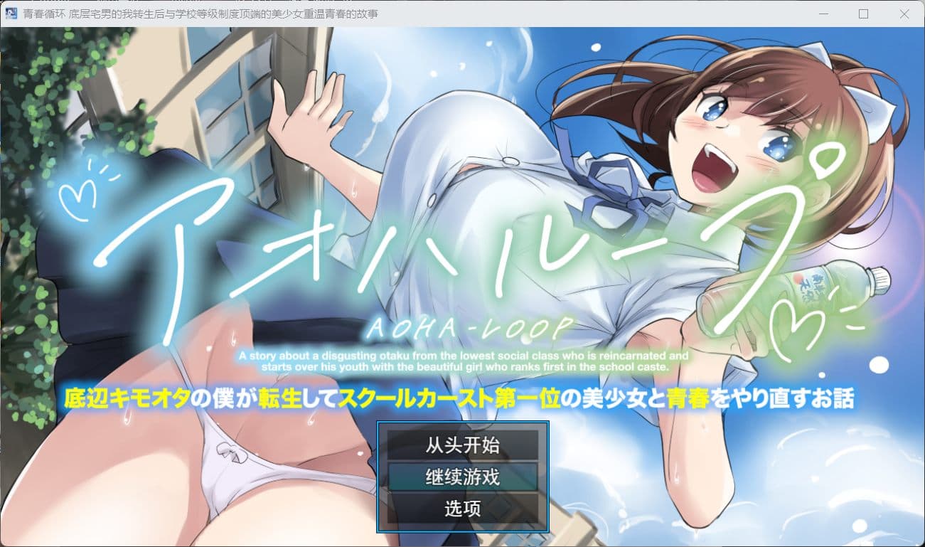 【RPG/汉化/NTR】青春循环 底层宅男的我转生后与学校等级制度顶端的美少女重温青春的故事 AI汉化版+存档【新汉化/2.2G】-七七游报
