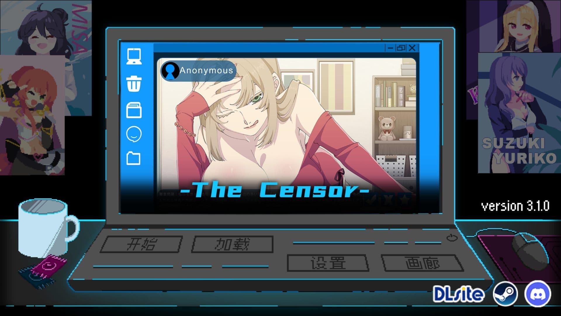 【像素互动SLG/中文/动态】社群审查V3.1.4 DL官方中文正式版+存档【更新/修复BUG/1.6G】-七七游报