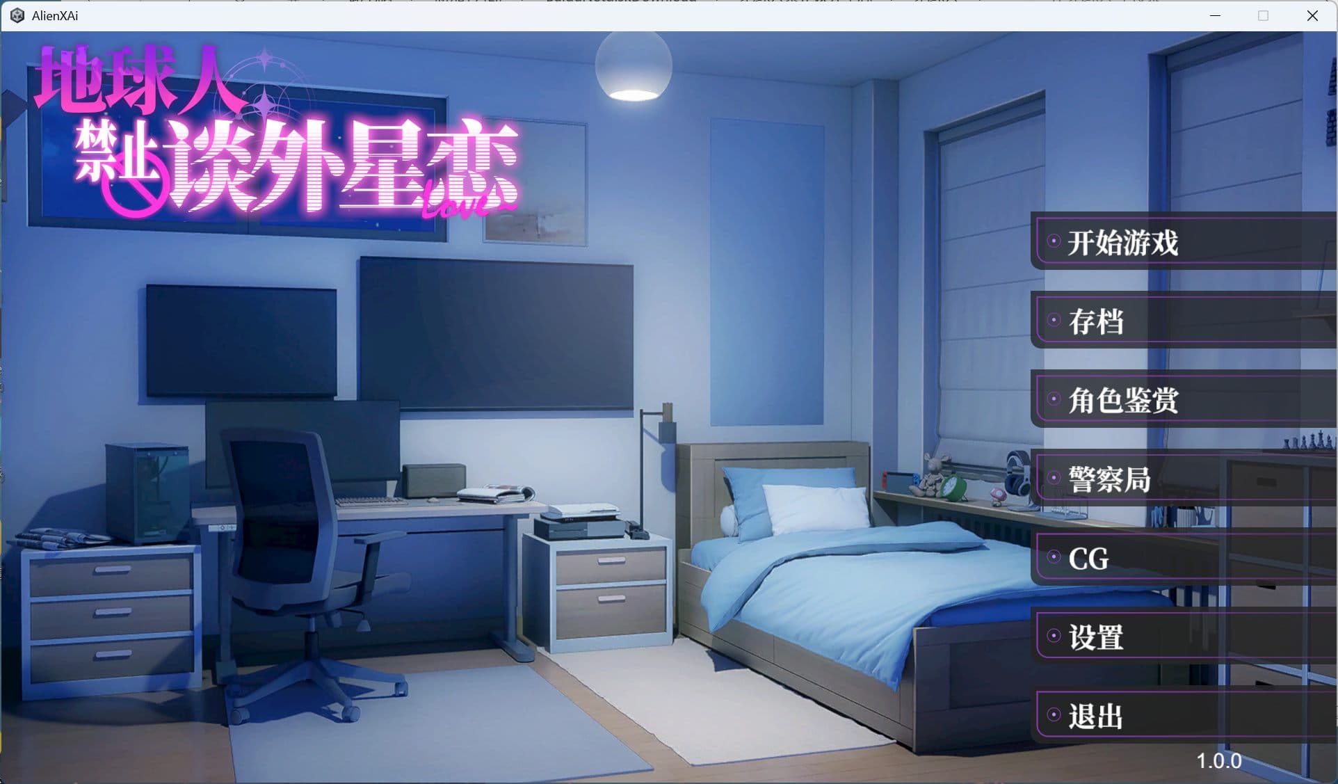 【互动SLG/中文/全动态/全CV】地球人禁止谈外星恋 官方中文步兵版【新作/4.2G】-七七游报