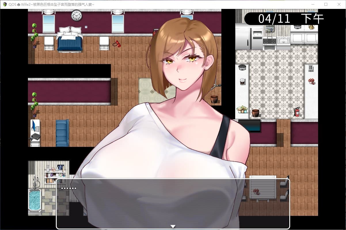 【RPG/中文/NTR】被黑色巨根击坠子宫而堕落的强气人妻~ 官中版【新作/470M】-七七游报