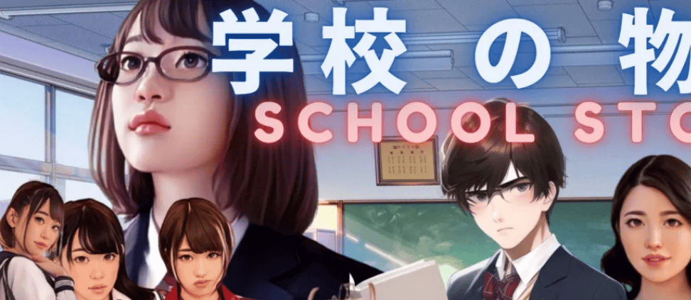 [PC][HTML/SLG/机翻]学校物语 Gakko No Monogatari – School Story 0.05 [2.6G]-七七游报
