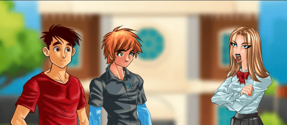 [安卓+PC][欧美SLG/汉化/动态]高中时代 [v0.180] High School Days【2.2G】-七七游报
