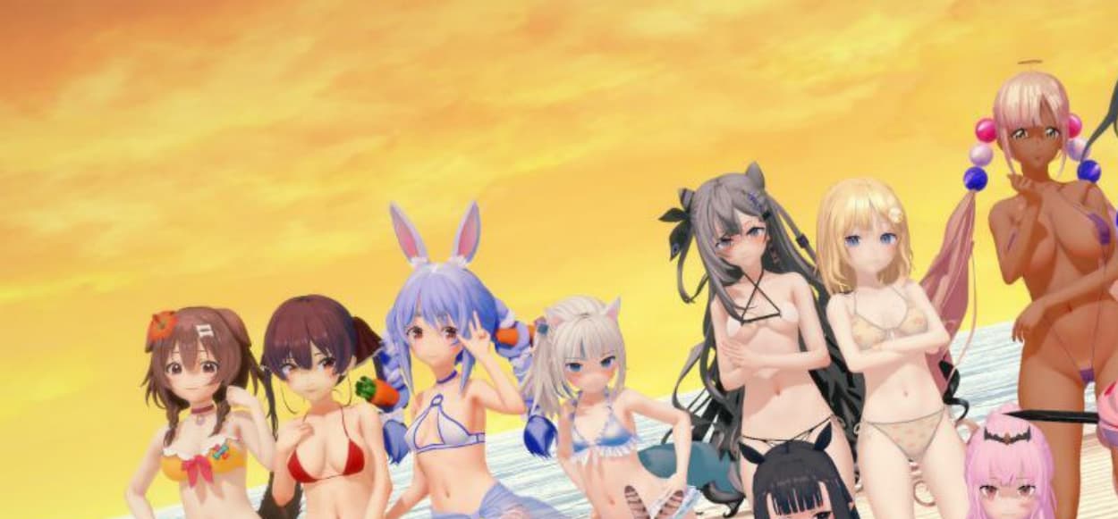 【欧美SLG/汉化/动态】V-Tuber 经理3.1汉化版HoloLewd Manager【PC+安卓/400MB/更新】-七七游报