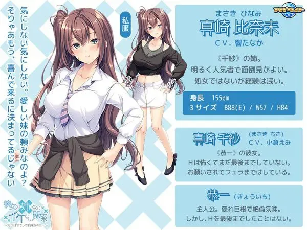 彼女の姉とのイケない関係～先っぽまでって約束なのに…中文攻略