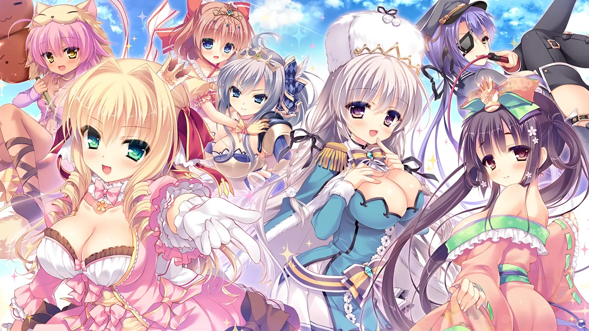 らぶらぶ♥プリンセス ~お姫さまがいっぱい!もっとエッチなハーレム生活!!~中文攻略
