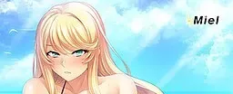 水着の金髪爆乳JDをビーチでデカチンナンパ ~将来有望なお嬢様卵子を台無しに♪ハメ穴として生きる幸せを教え込む夏~中文攻略
