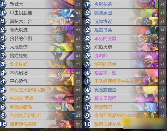 《炉石传说》宇宙牧卡组搭配攻略-七七游报