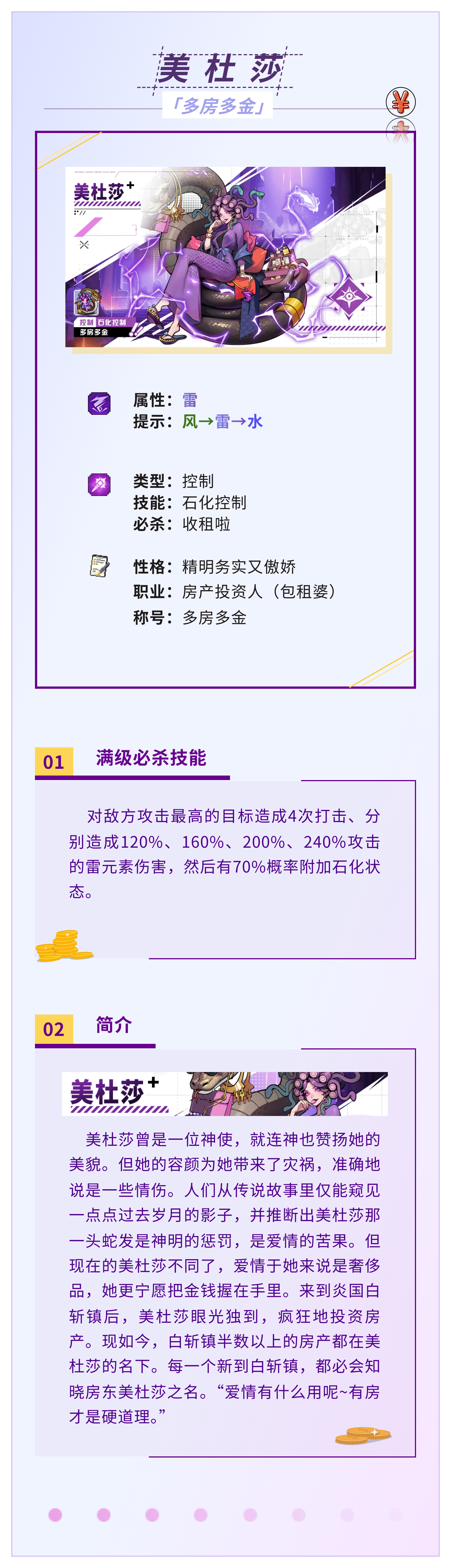 《龙王大人》美杜莎技能介绍