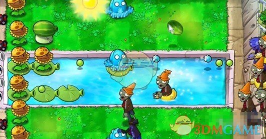 《植物大战僵尸杂交版》泳池第2关通关攻略