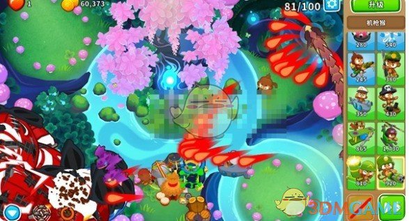 《气球塔防6手游》魔法林地超猩猩通关技巧