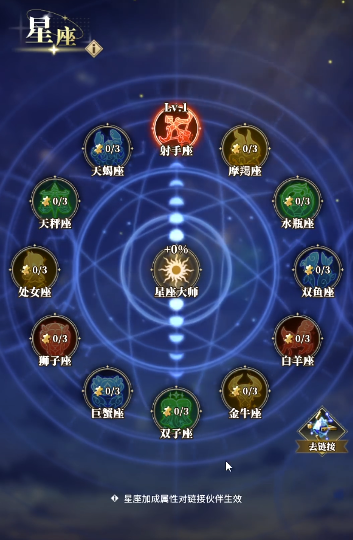 《晴空双子》星座游戏玩法介绍