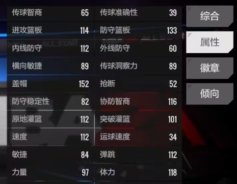 《美职篮全明星》班巴球员介绍