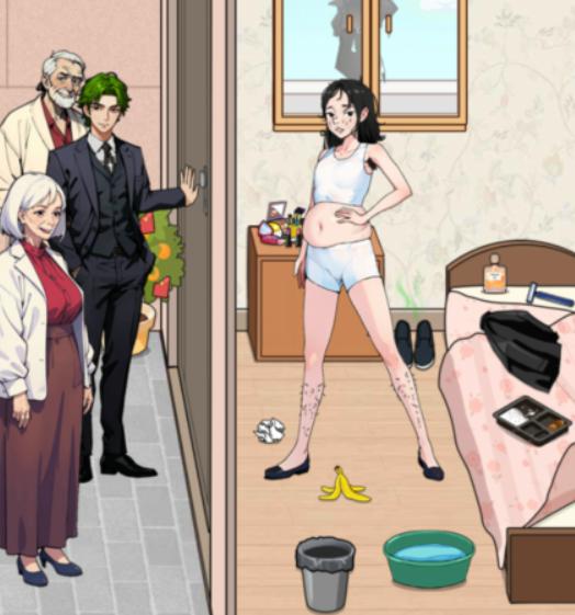 《文字找茬大师》门内化妆在男友进来之前打扮好自己通关攻略
