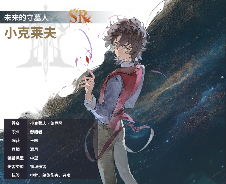 《银与绯》男角色一览
