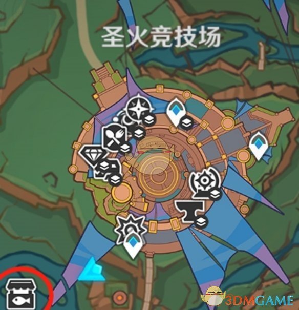 《原神》纳塔钓鱼协会位置一览-七七游报