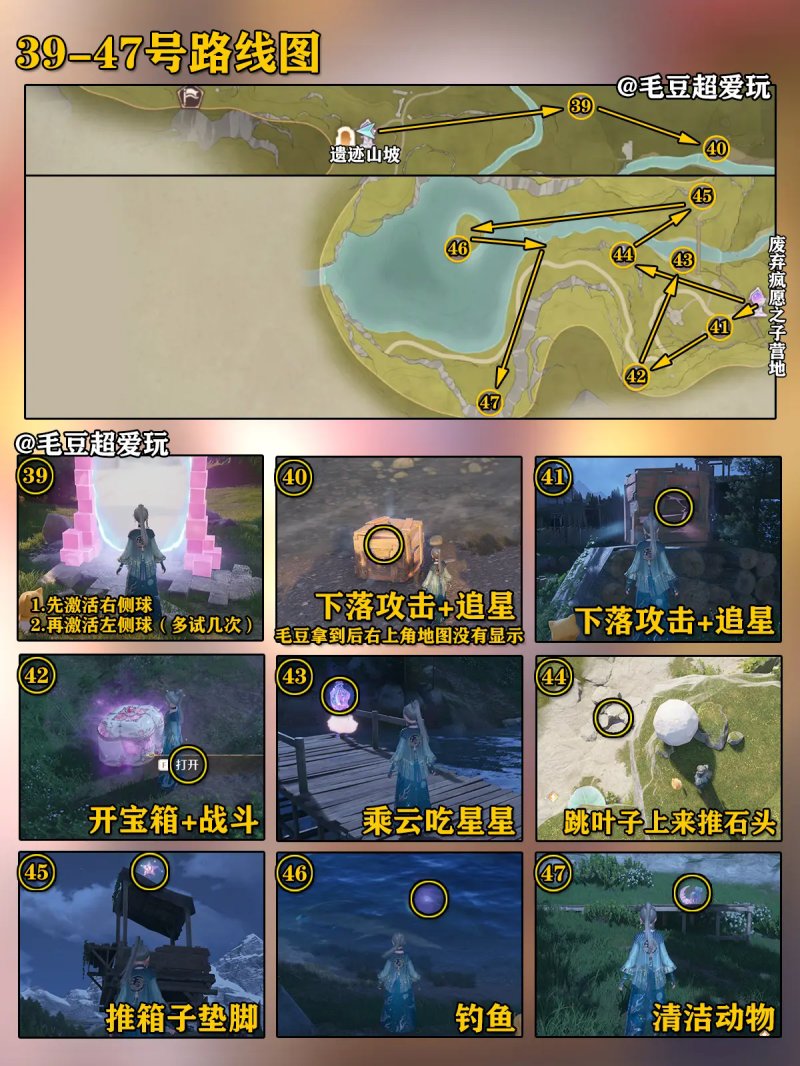 《无限暖暖》微风绿野奇想星全收集攻略