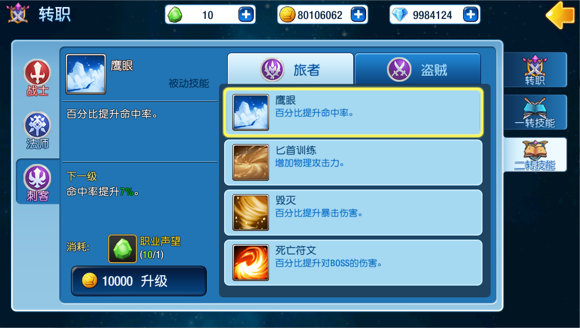《露娜物语》技能介绍