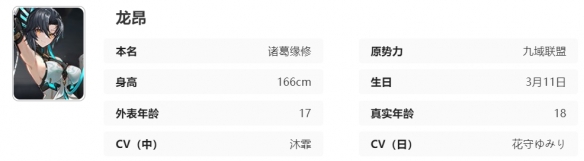 《艾塔纪元》龙昂同步者角色属性一览-七七游报