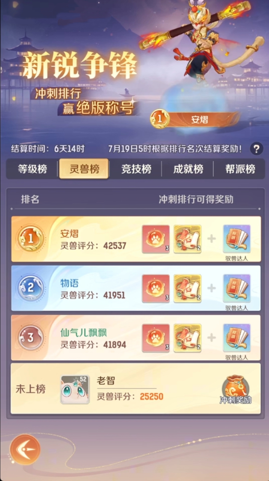 《灵兽大冒险》隐藏称号一览