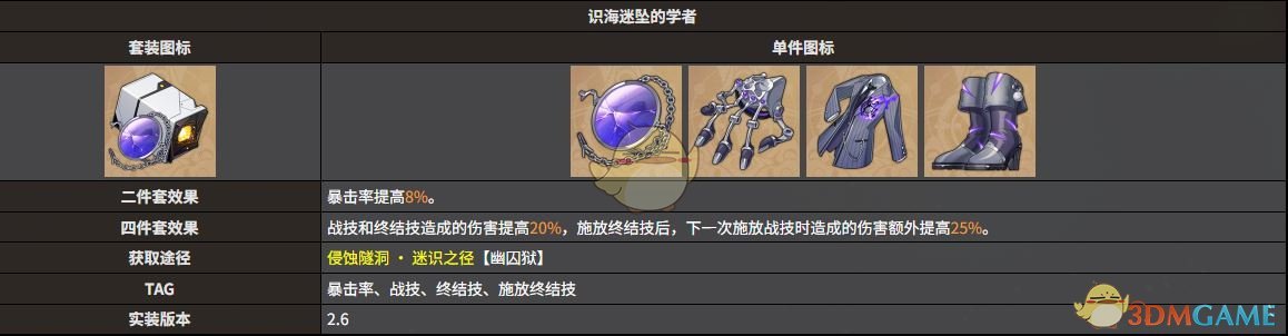 《崩坏:星穹铁道》那刻夏全方位遗器选择推荐