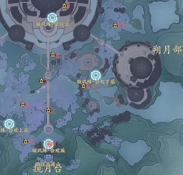 《诛仙世界》合欢百景游观景点一览-七七游报