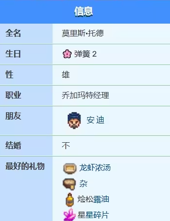 《星露谷物语》莫里斯好感度事件介绍-七七游报