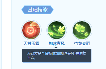 《梦想世界:长风问剑录》青萝技能详情