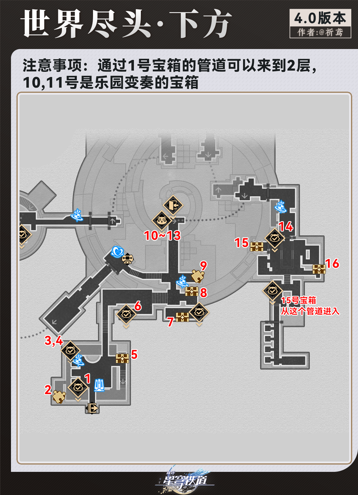 《崩坏：星穹铁道》世界尽头酒馆地图的宝箱收集攻略