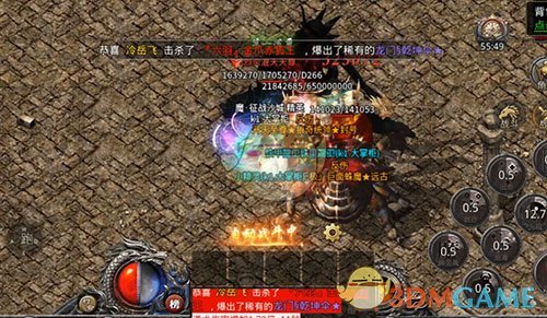 《热血合击传奇》雷炎蛛王打法攻略