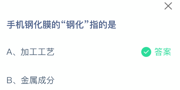 手机钢化膜的钢化指的是