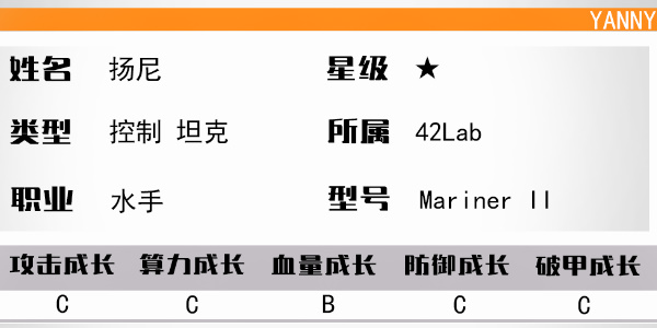 《少女前线:云图计划》扬尼介绍-七七游报