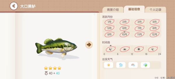 《心动小镇》钓鱼图鉴一览-七七游报