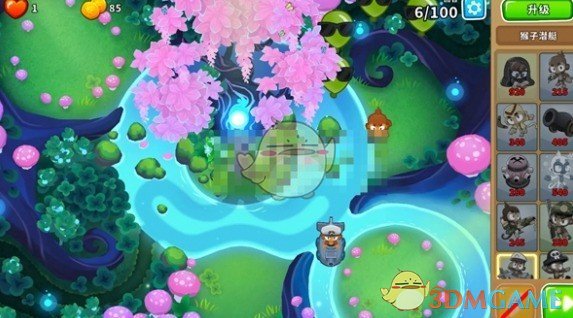 《气球塔防6手游》魔法林地超猩猩通关技巧-七七游报