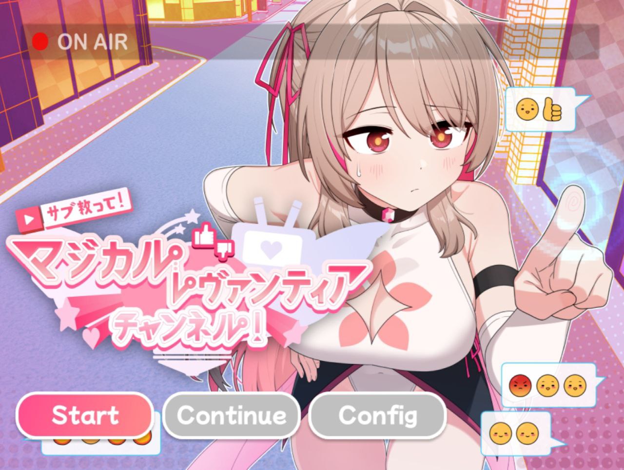 【PC+安卓joi】魔法少女蕾万蒂娅的直播频道-サブ救って!マジカルレヴァンティアチャンネル!～リスナー数で強くなる魔法少女