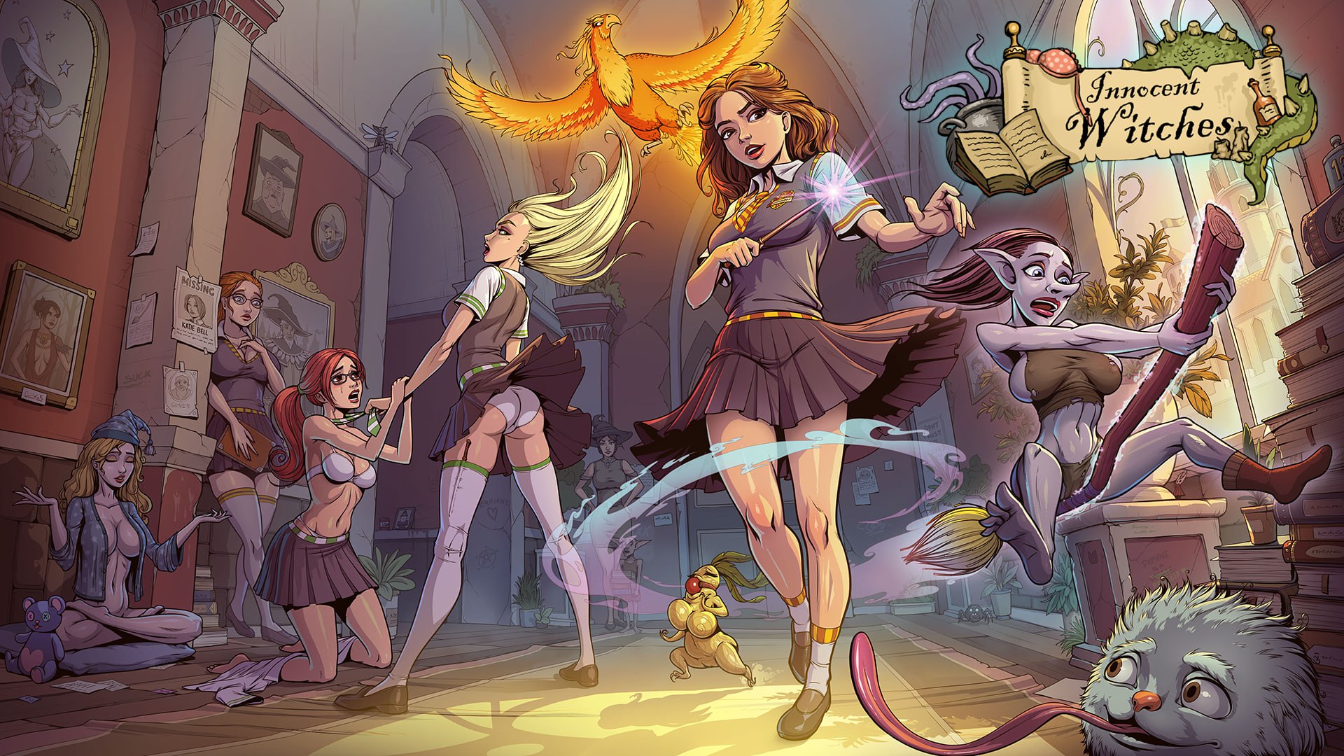 【无辜的女巫+动态+SLG】InnocentWitchesv0.10.7Beta