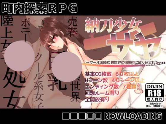 【双端+PC+安卓】納刀少女サヤ～クール系陸女異世界の宿場町に放り込まれる～ver.1.1