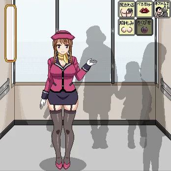 百货公司的电梯女孩