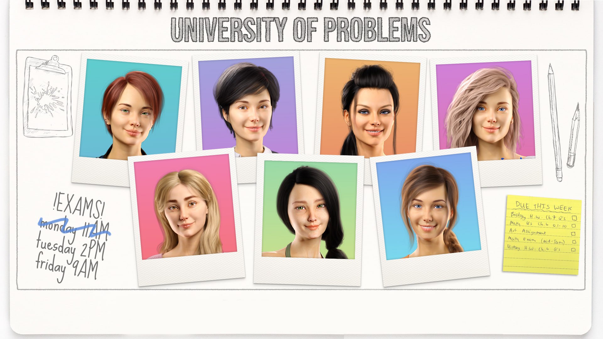 问题大学 Ver1.5 重置版 PC安卓官方中文版 步兵SLG游戏下载