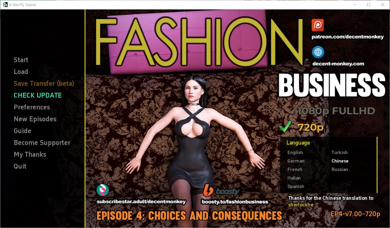 时尚女王莫妮卡Fashion Business Fashion Business [Ep.4v11.00Extra]官方中文版